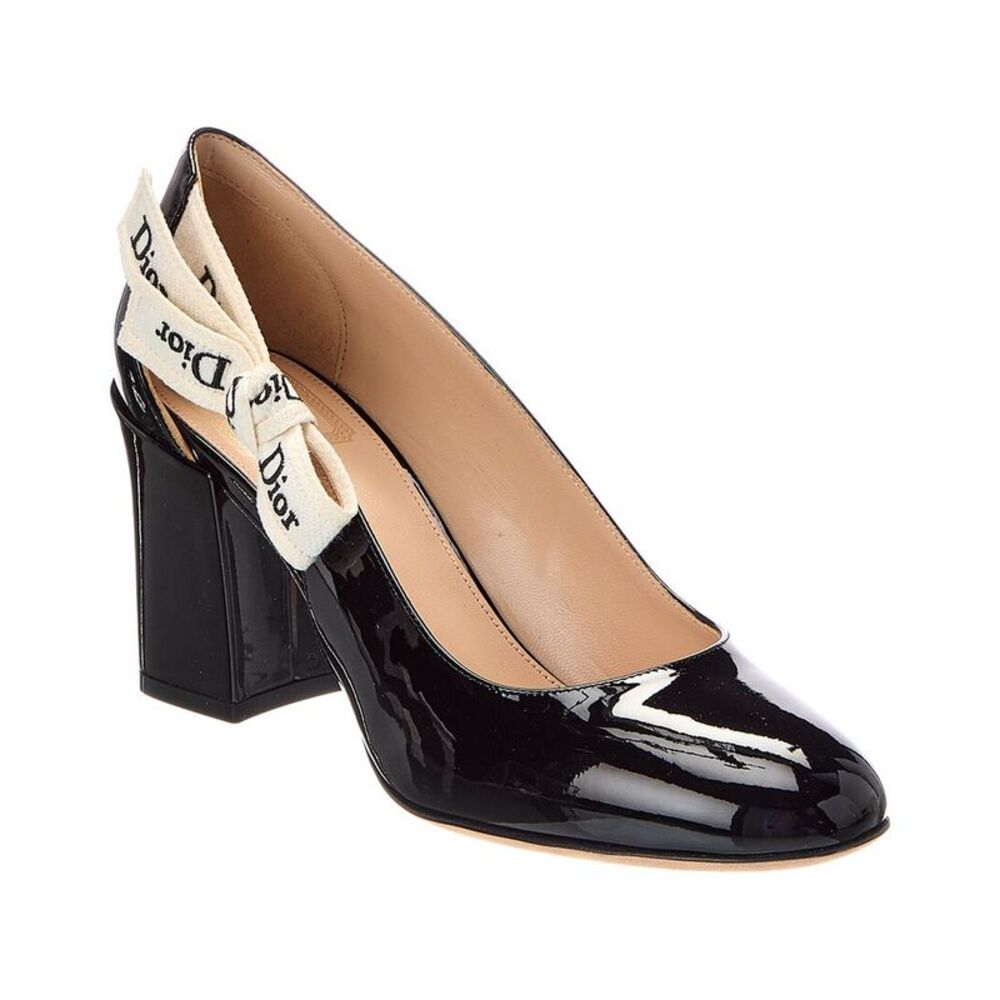 Dior J'adior Patent Pump, Black
